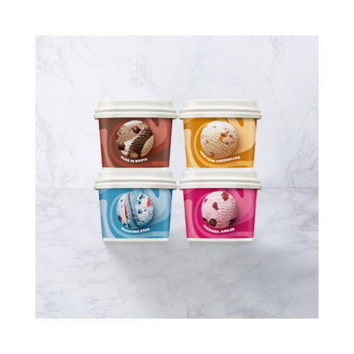 배스킨라빈스 블록팩 (170ml) 4개 SET