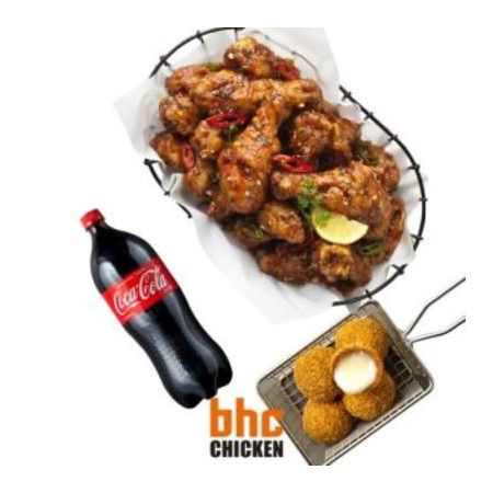 BHC 맛초킹 콤보+뿌링치즈볼+콜라1.25L