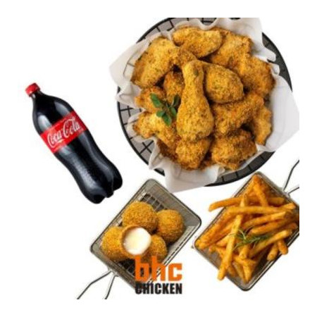 BHC 뿌링클+케이준프라이+뿌링치즈볼+콜라1.25L