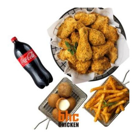 BHC 뿌링클+케이준프라이+치즈볼+콜라1.25L