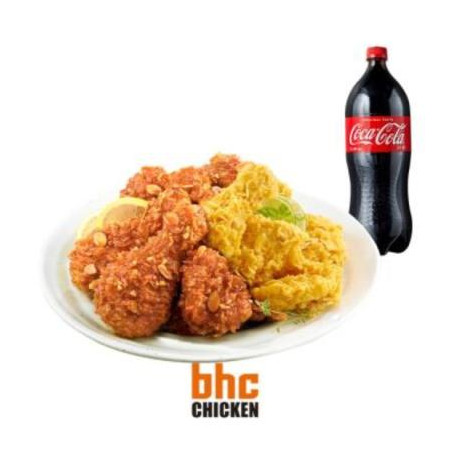 BHC 후라이드반양념반+콜라1.25L
