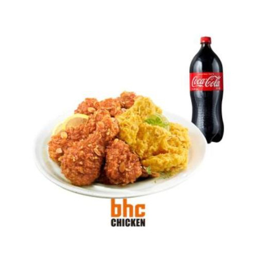 BHC 후라이드반양념반+콜라1.25L
