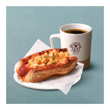 커피빈 '단짠세트' 아메리카노 (S)+콘치즈 소시지 페스츄리