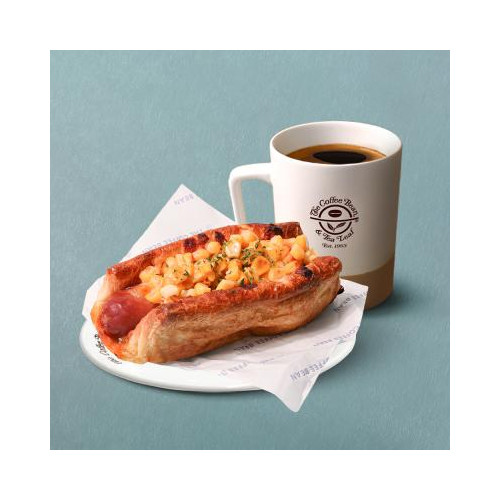 커피빈 '단짠세트' 아메리카노 (S)+콘치즈 소시지 페스츄리