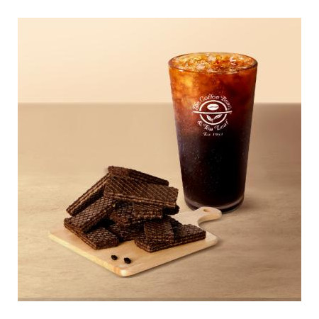 커피빈 큐브 모카웨하스 + 아메리카노 (S)
