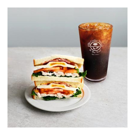 커피빈 아메리카노 (S) + B.C.L.T 샌드위치