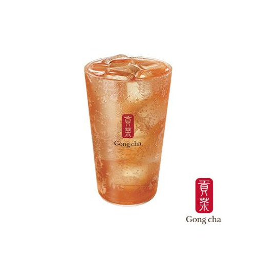 공차 블랙 스파클링 티