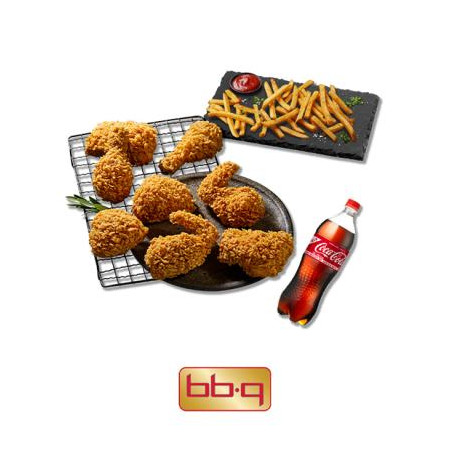 BBQ 황금올리브치킨+BBQ감자튀김+콜라1.25L