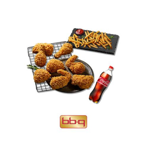 BBQ 황금올리브치킨+BBQ감자튀김+콜라1.25L