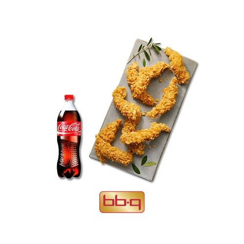BBQ 황금올리브속안심+콜라1.25L