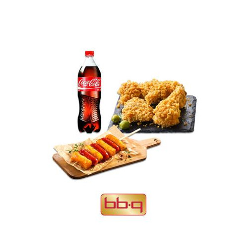 BBQ 황금올리브반마리+소떡+콜라1.25L