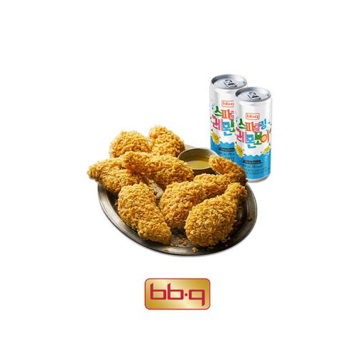 BBQ 황금올리브치킨+레몬보이2캔