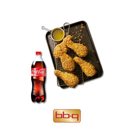 BBQ 황금올리브닭다리+콜라1.25L