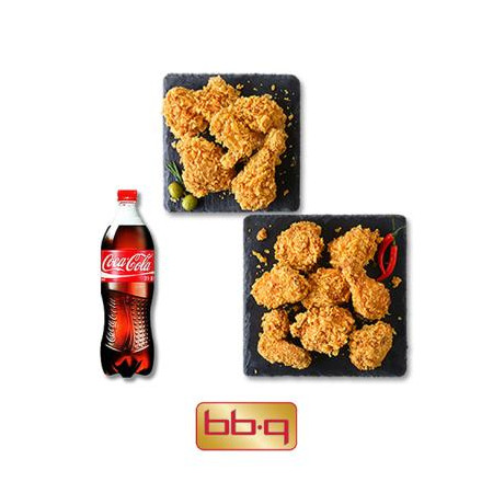 BBQ 오리지널 반반(황금올리브+크리스피)+콜라1.25L