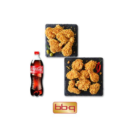 BBQ 오리지널 반반(황금올리브+크리스피)+콜라1.25L