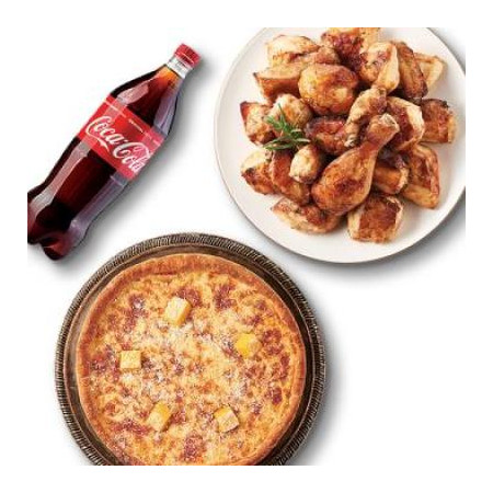 굽네치킨 오리지널+시카고피자+콜라1.25L