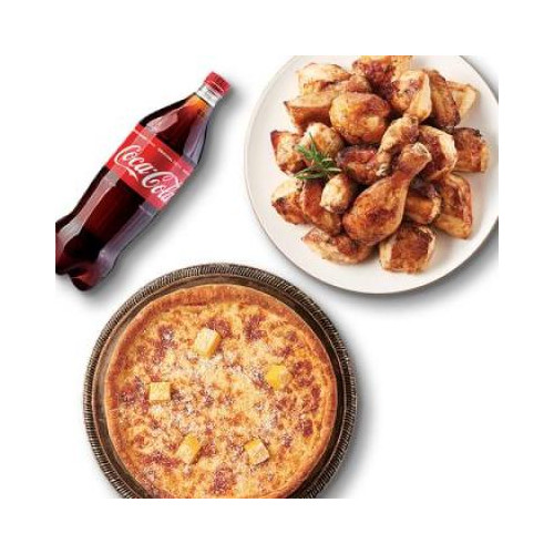 굽네치킨 오리지널+시카고피자+콜라1.25L