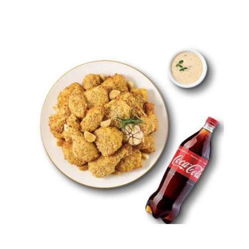 굽네치킨 남해마늘바사삭+콜라1.25L