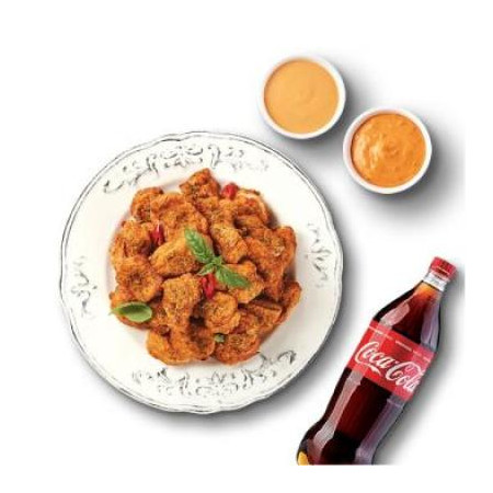 굽네치킨 고추바사삭 순살+콜라1.25L