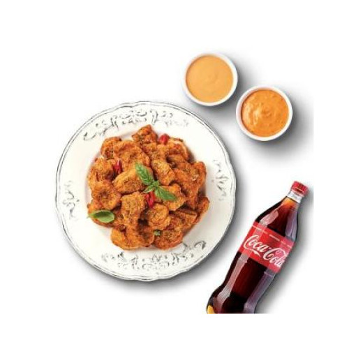 굽네치킨 고추바사삭 순살+콜라1.25L
