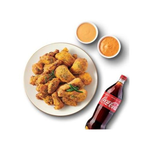굽네치킨 고추바사삭 콤보+콜라1.25L