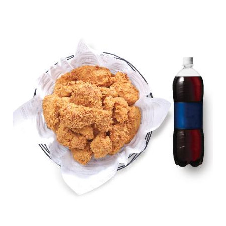 교촌치킨 리얼후라이드+콜라1.25L