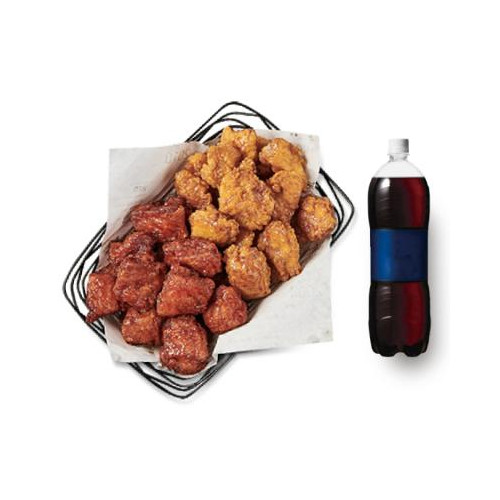 교촌치킨 레허반반순살+콜라1.25L