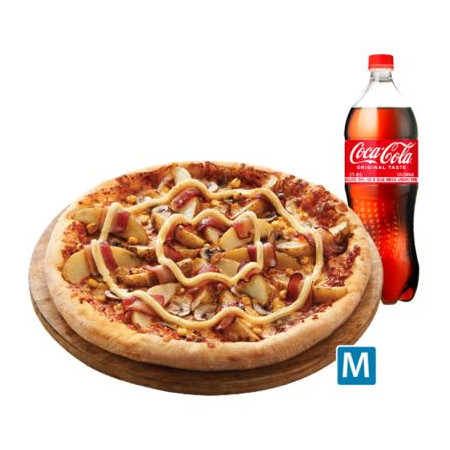 도미노피자 포테이토(오리지널)M+ 콜라1.25L