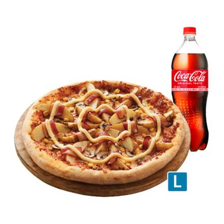 도미노피자 포테이토(오리지널)L+ 콜라1.25L