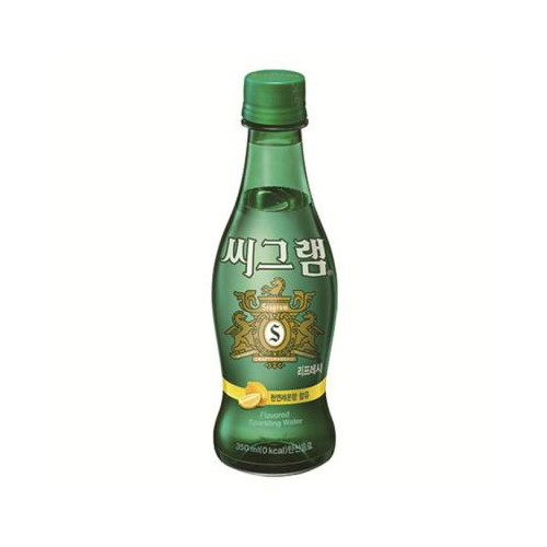 코카)씨그램레몬탄산수350ML